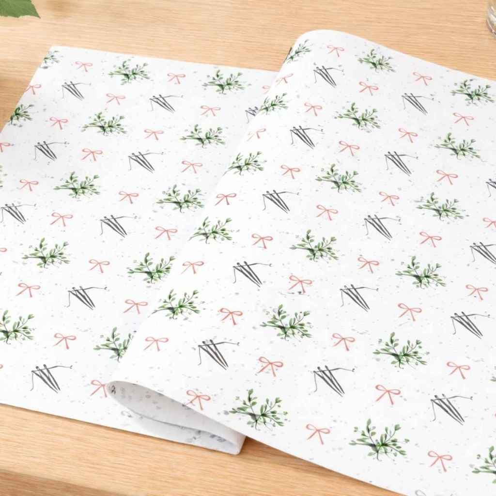 Papel Seda Estampado Cabides 50g Tamanhos Variados – Pacote 100 Folhas Para Embalagem
