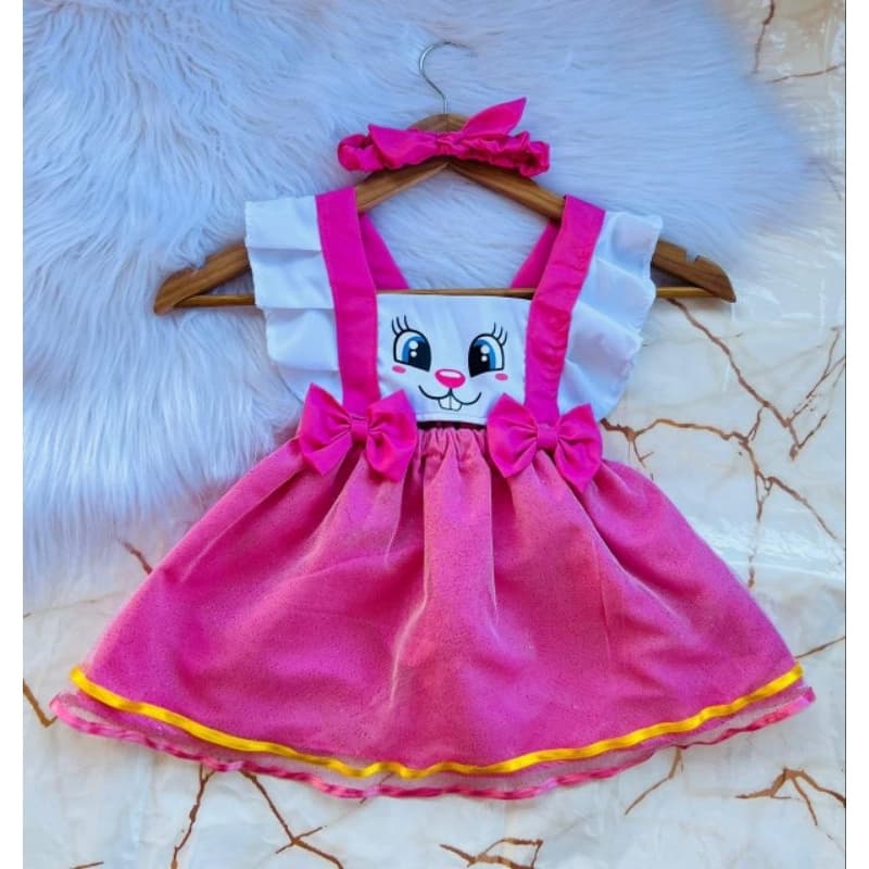 Romper Roupa Páscoa Infantil Menina Coelhinho da Páscoa