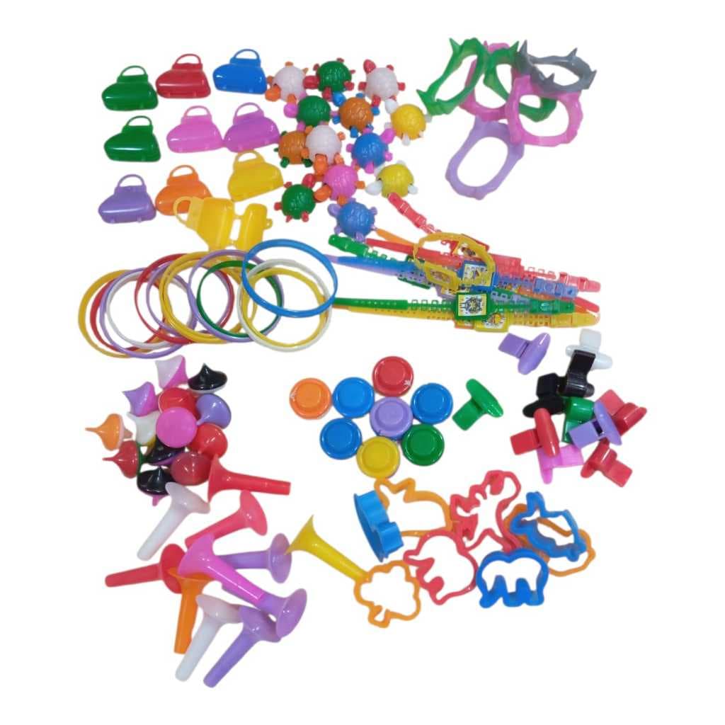 Kit 100 Mini Brinquedos para Sacolinha Surpresa Festa Aniversário Lembrancinha - ENVIO RÁPIDO