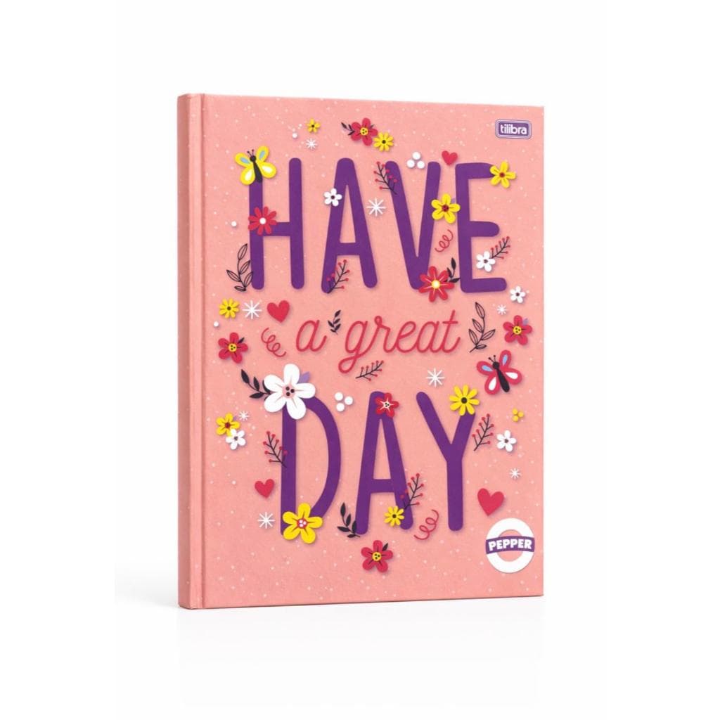Caderno Rosa Brochura Tilibra Pepper – 80 Folhas