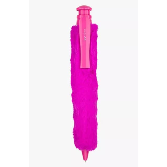 Caneta Gigante ROSA Infinity Plush 1.0mm Rosa Design Exclusivo BRW Voltas as Aulas fofinha
