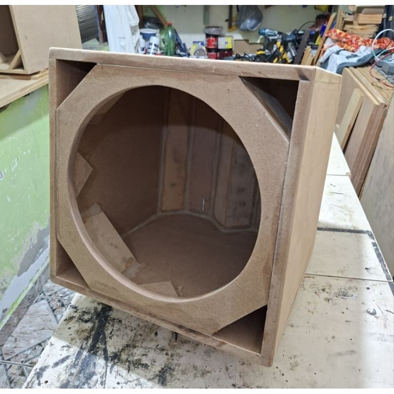 Caixa para Target Xbass 5k 18", mdf 18mm