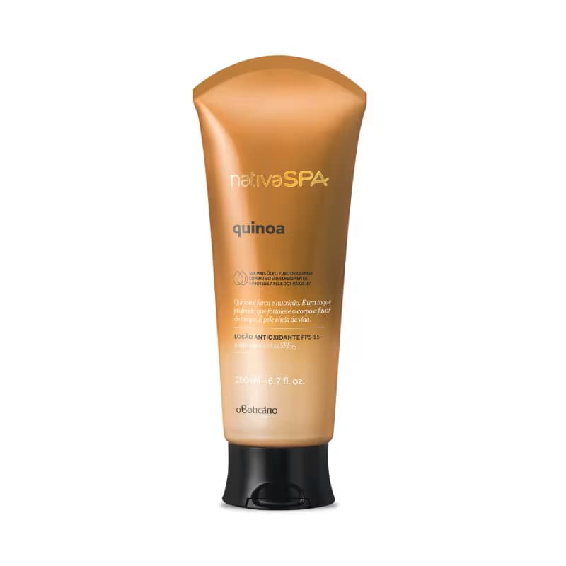 Loção Hidratante Corporal FPS 15 Nativa SPA Quinoa 200ml