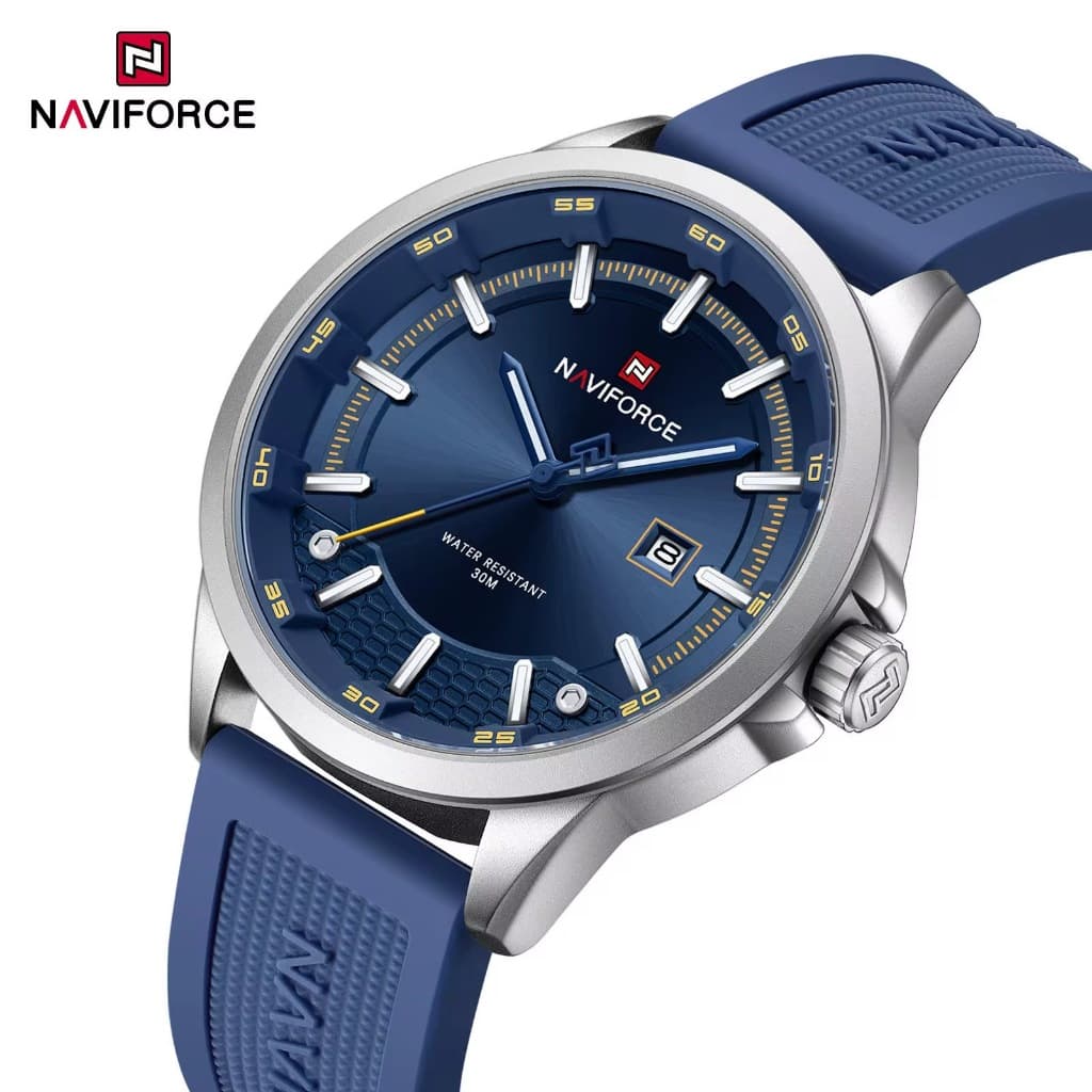 Relógio Masculino Naviforce NF9248T Esportivo Silicone Original - Com Garantia