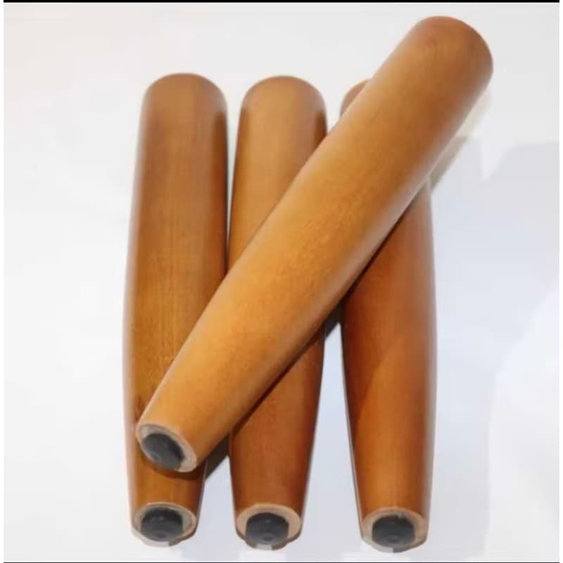 ENVIO-IMEDIATO Pés Palito Redondo 25CM 30CM 35CM para POLTRONAS e PUFFS -MESA,CENTRO