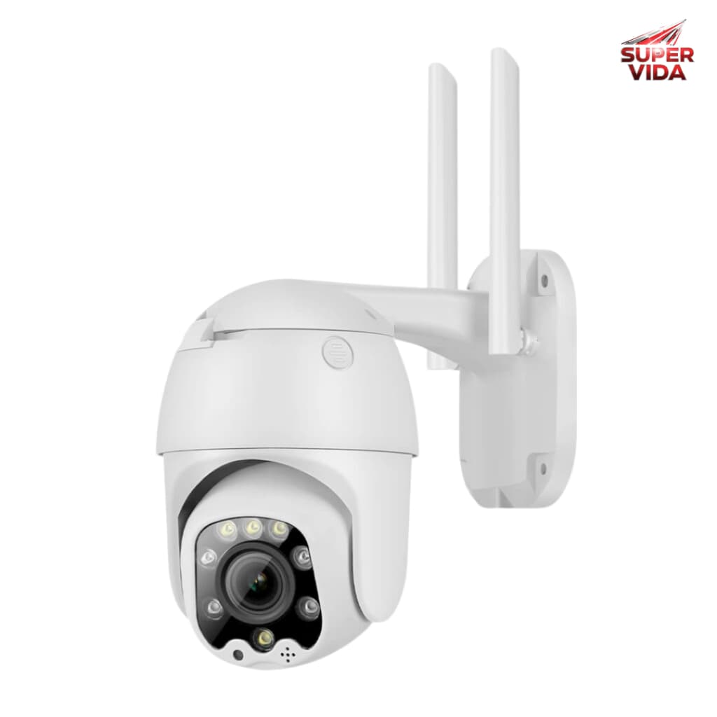 Câmera IP PTZ Externa Wi-Fi Aitek LKW-4420VN - Visão Noturna Infrarroja, 2MP Full HD, Lente 2.8-12MM
