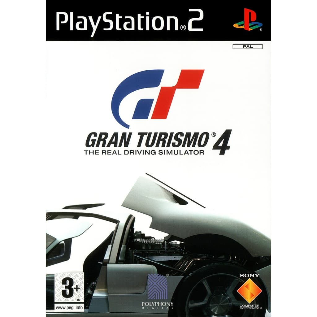🚘 Gran Turismo 4 Traduzido PT-BR PS2 DVD - Jogo de Carro Realista Corrida Simulação - PlayStation 2 Desbloqueado