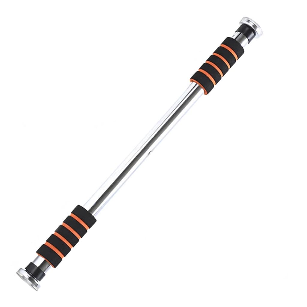 Barra De Porta Flexão Musculação Exercícios Fixa Ajustável 60 A 100cm