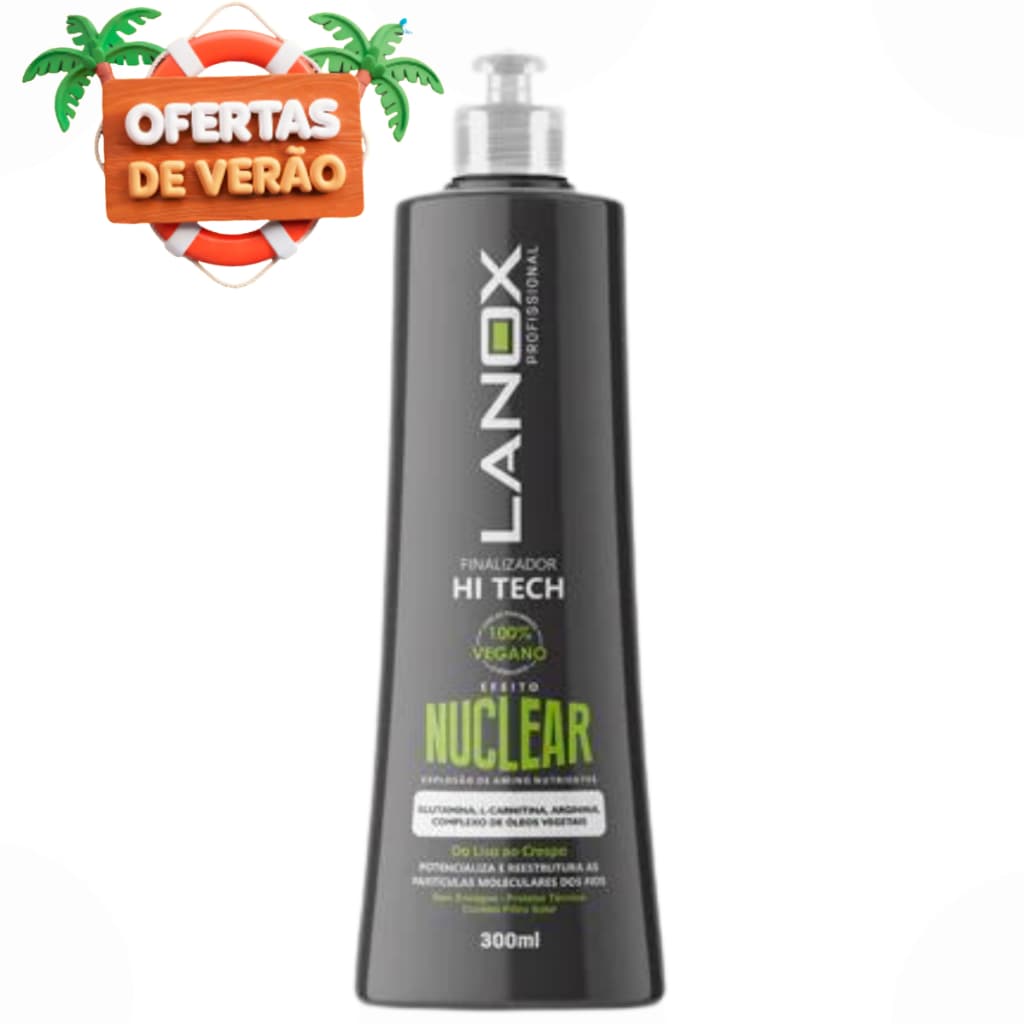 Finalizador Capilar Profissional Efeito Nuclear Lanox 300ml