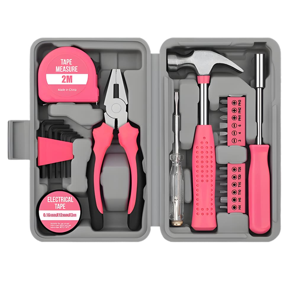 Kit Ferramentas Completo 24 Peças Com Estojo Portátil