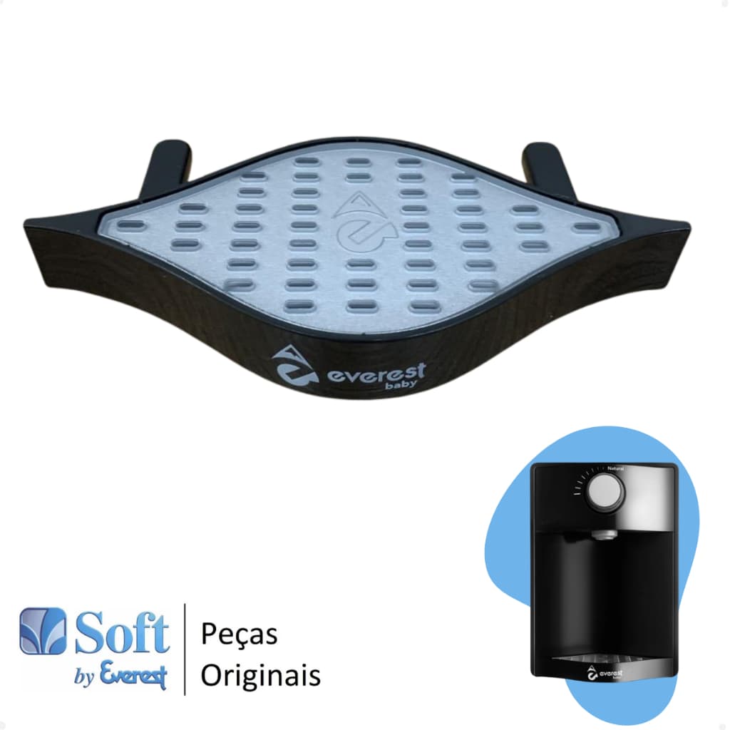 Pingadeira Purificador de Água Soft Everest Baby Original Cor Preta Completo Copo e Grade