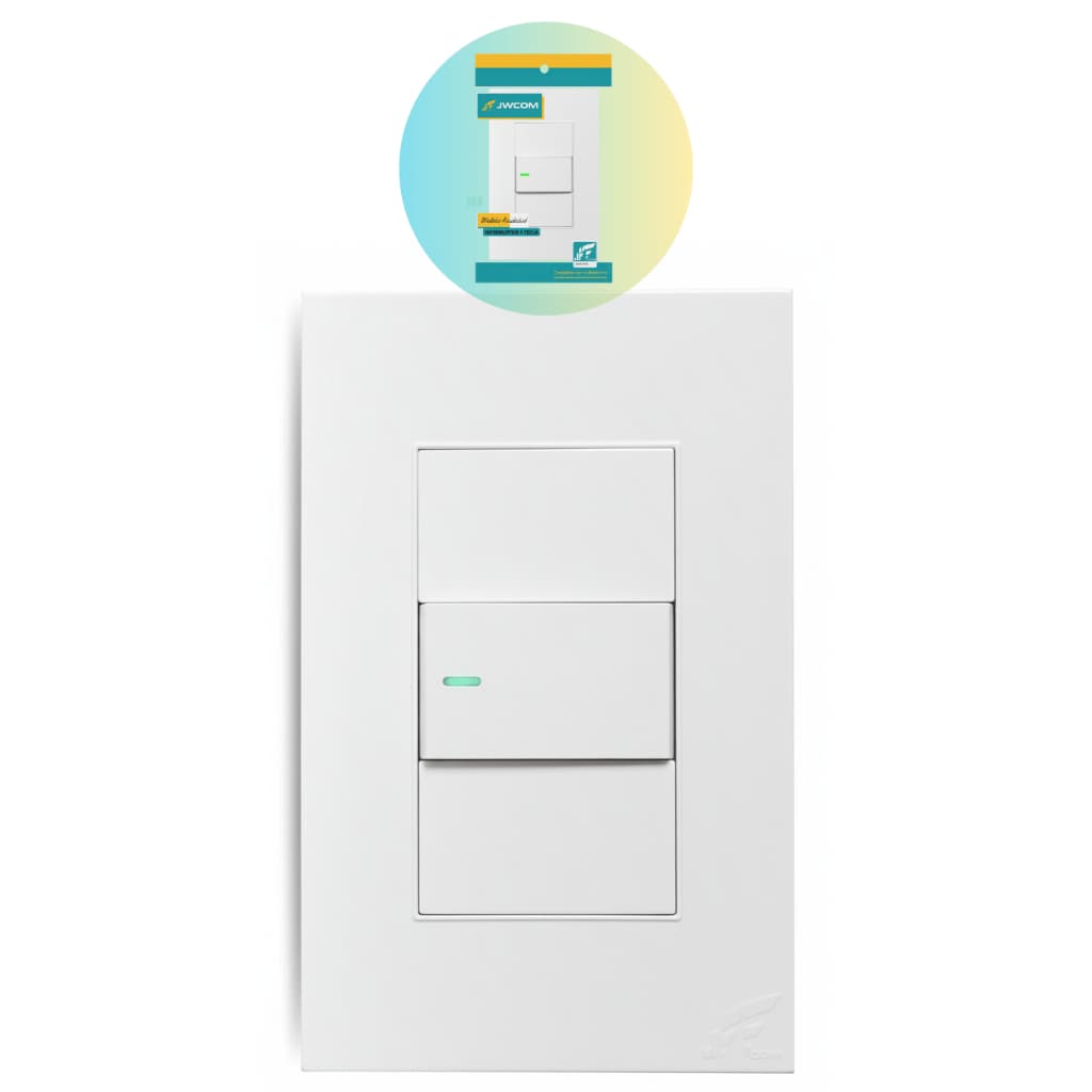 Interruptor De Parede 1 Tecla Com Placa 4x2