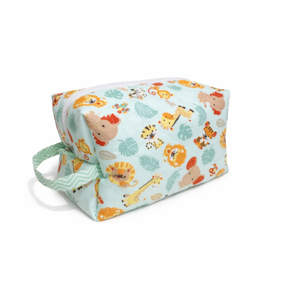 Necessarie box grande de tecido para bebê