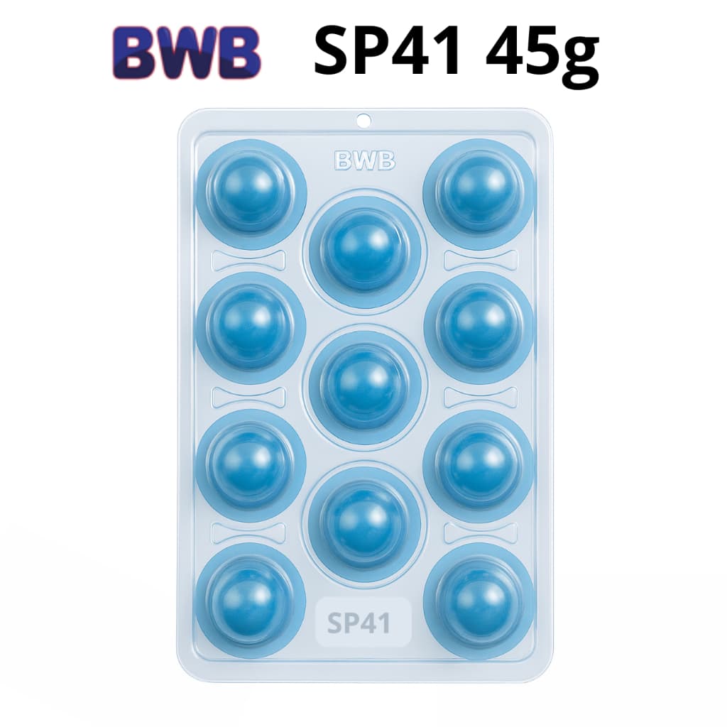 Forma SP41 Trufa Bombom 45g BWB 🍫 3 Partes c/ Silicone • 11 Cavidades • Linha Premium