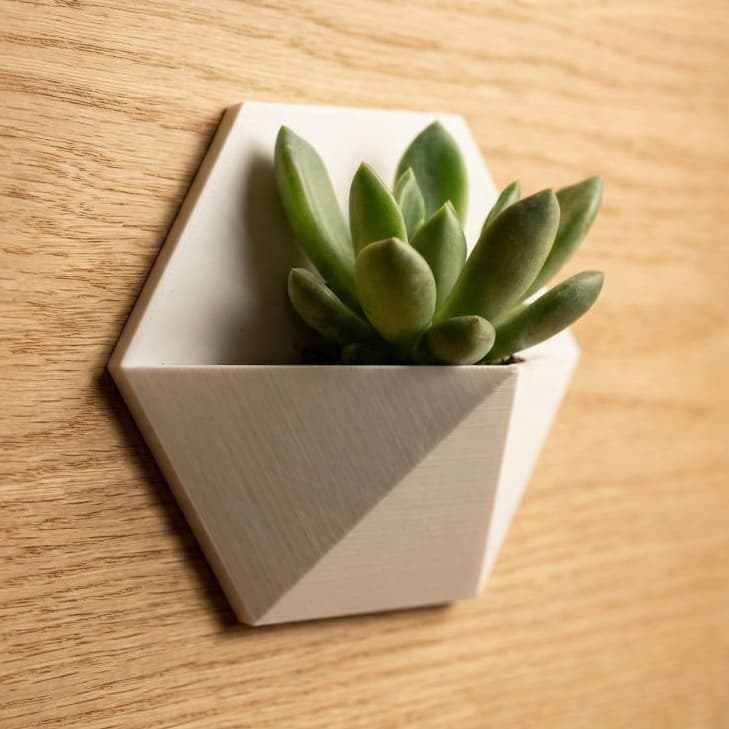 Vaso De Parede Geométrico Decorativo Para Plantas E Suculentas Casa Decoração