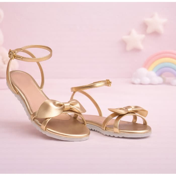 Sandalia Infantil de Menina Infantil de Laço Perfeito pra Escola Passeio Casual Modinha Princesa Lançamento Lindo