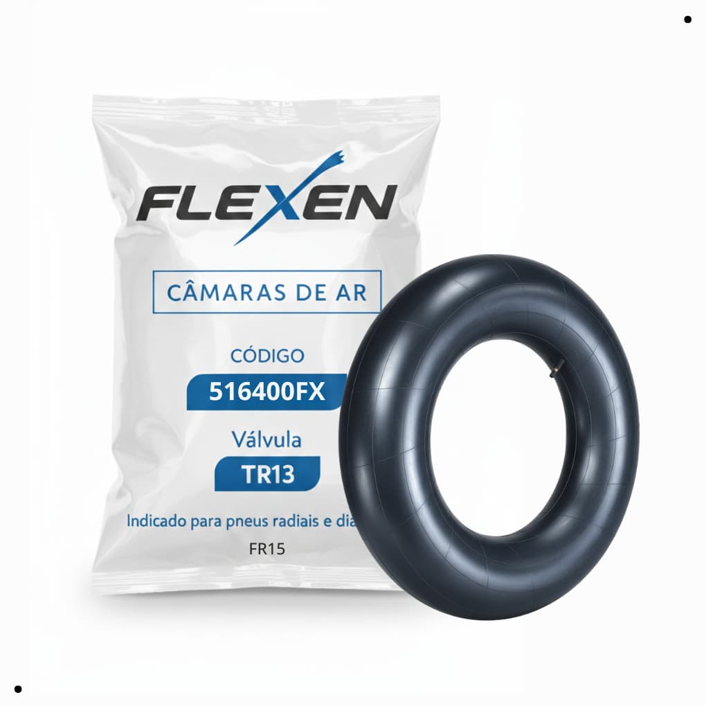 Camara De Ar Fr15 Tr13 Flexen Reforçada Pneu Carros Veiculos