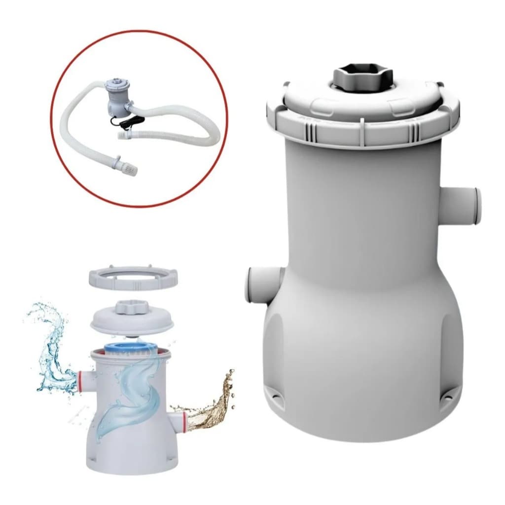 Filtro Bomba Piscina Inflável Desmontável Estruturada 2006l/h Top