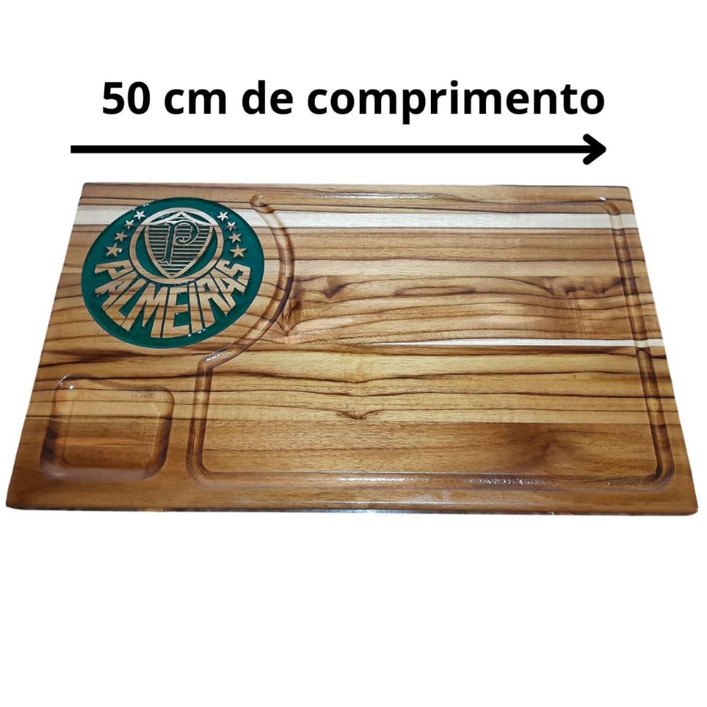 Tábua de carne corte churrasco personalizada madeira teca
