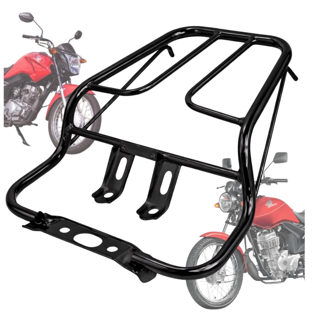 Bagageiro Churrasqueira Suporte Fan 125 2005 2006 2007 2008