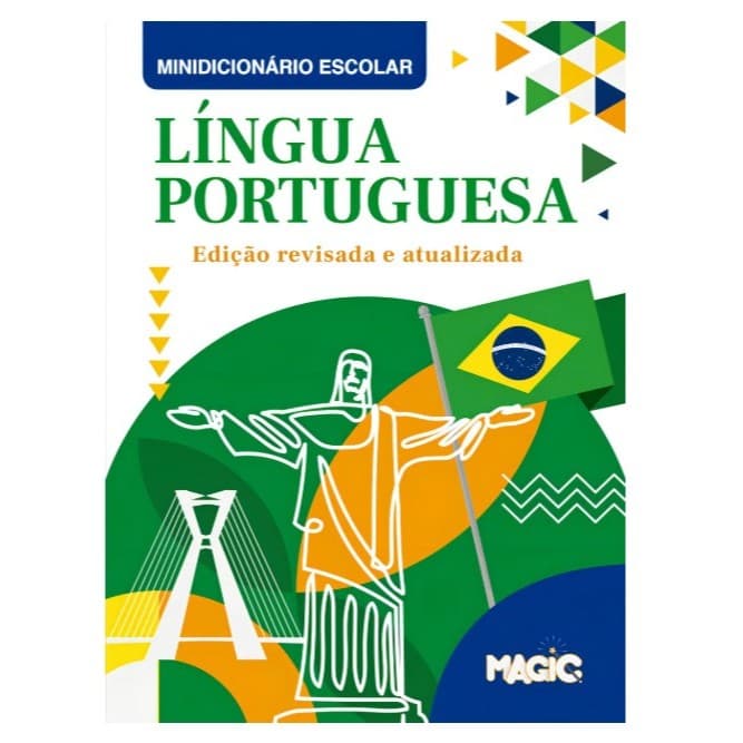 Minidicionário Dicionário Escolar Língua Portuguesa, De Livros Magic 1o Edição 2023 Capa Mole Revisado E Atualizado 2023