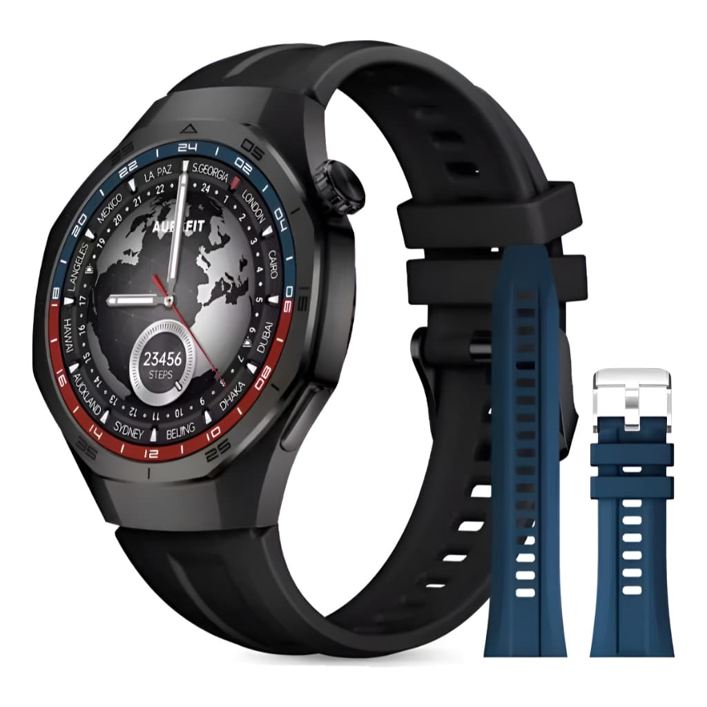 Smartwatch Aurafit Energy3 Resistente a D'agua 2 Pulseiras AM34