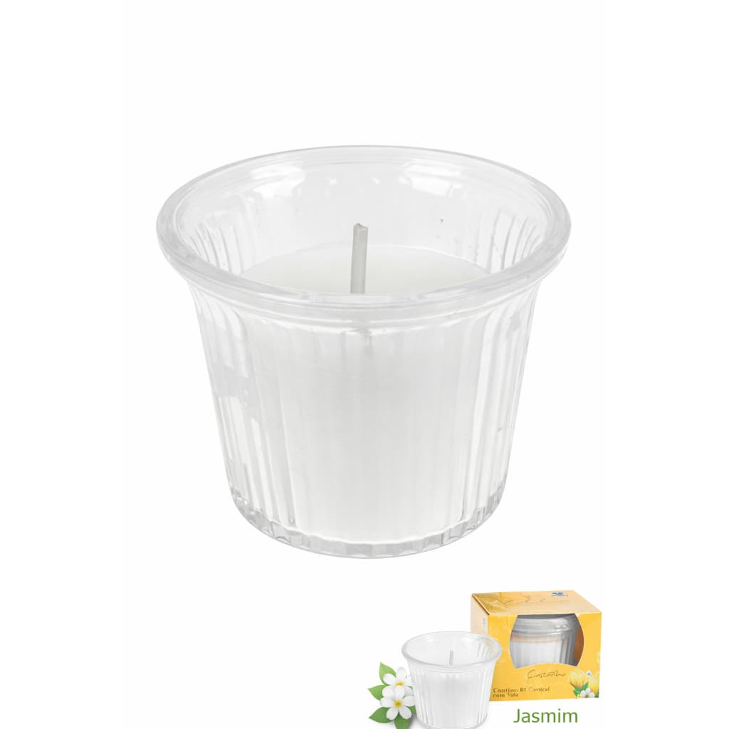 Vela Aromática Jasmin Essência Vela Perfumada