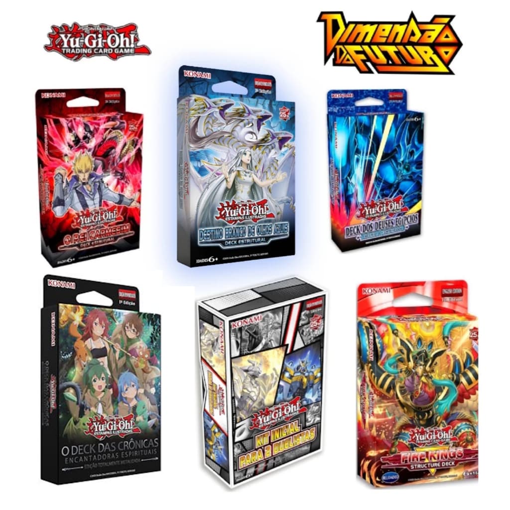 Decks Yugioh Competitivo Original Em Português Konami
