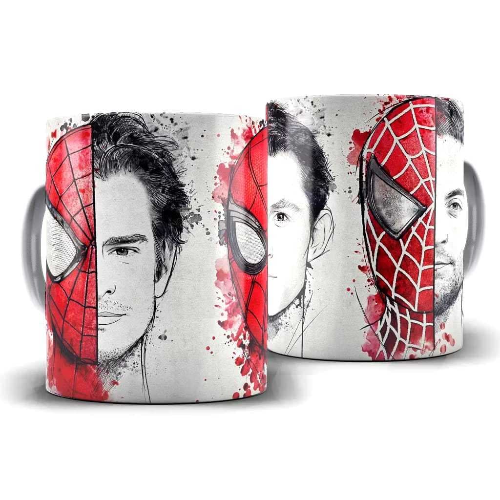 Caneca Personalizada - Homem Aranha - Spider Man - Porcelana - 325ml