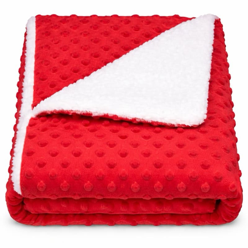 Manta Sherpa Bebê Soft Bolha Pipoquinha - 90cm x 80cm