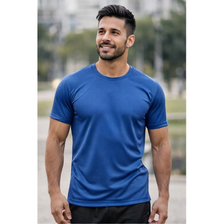 Camiseta Masculina Dry Fit com Secagem Rápida