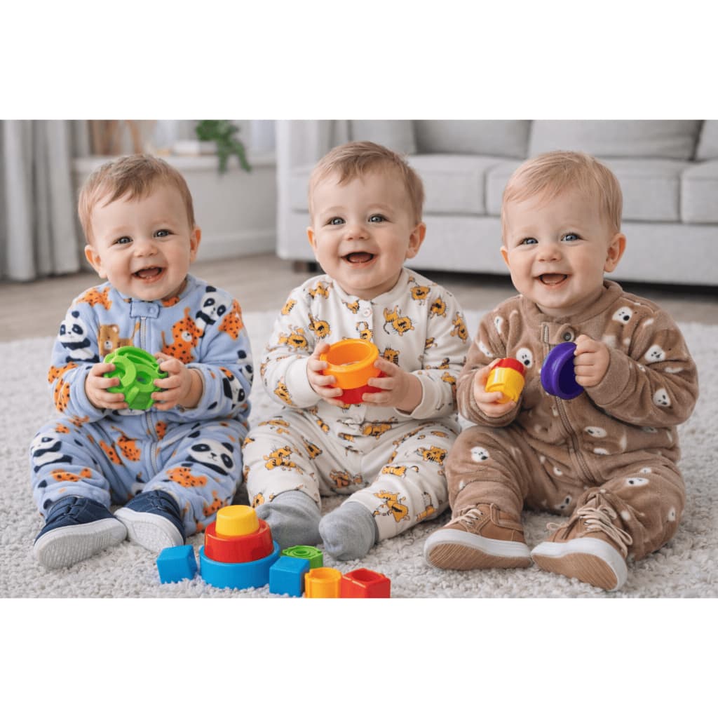 Kit 3 Macacões Masculino Soft Baby Confort