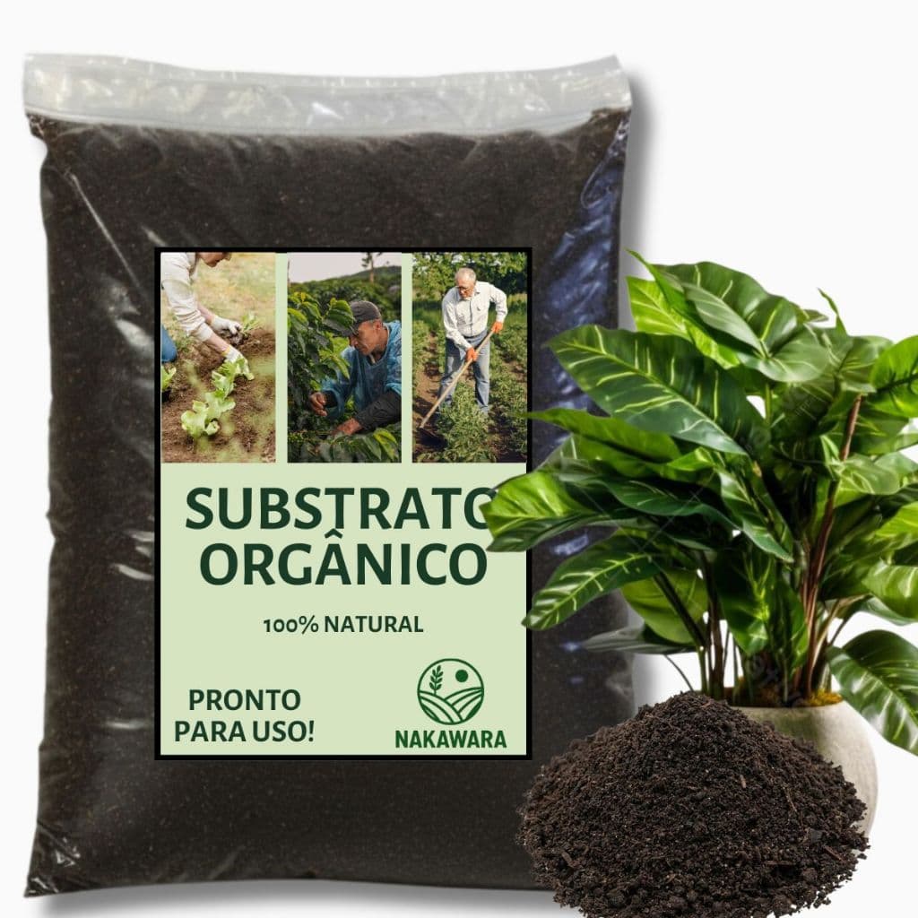 Substrato Terra Vegetal Adubada Pronta Para Horta, Flores, Folhagens e Plantas Jardim Vasos E Mudas