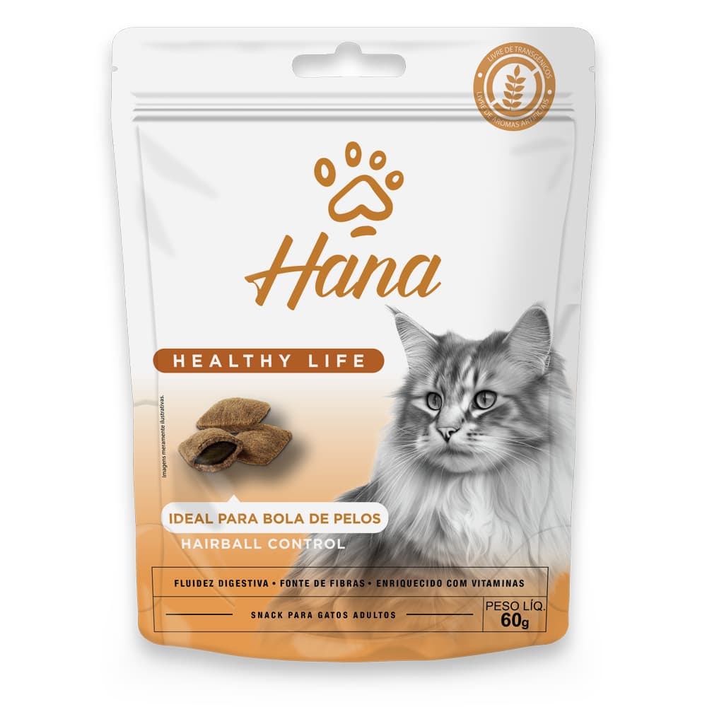 HANA NUGGETS GATOS BOLA DE PELO - HAIRBALL - 60G