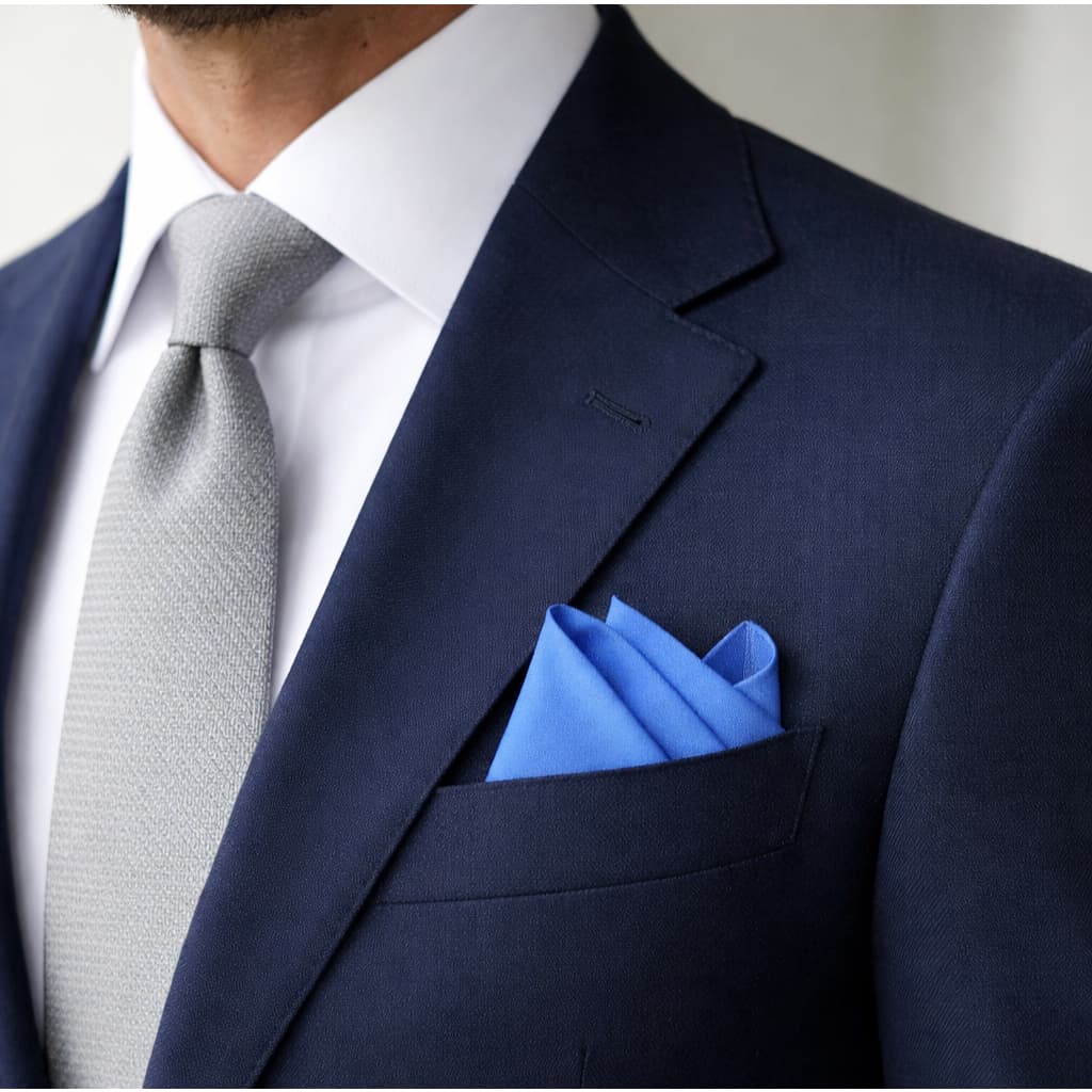 Lenço de Bolso 25x25cm Pocket Square p Terno Blazer Paletó Festa Casamento Padrinho Formatura