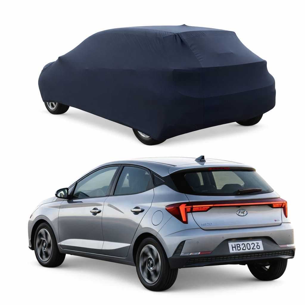 Capa Cobrir Carro Malha Anti Risco Uv Para Hb20 Hatch