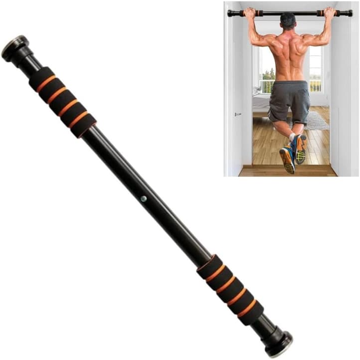 Barra Fixa de Porta Ajustável | Exercícios em Casa, Musculação e Treino Funcional