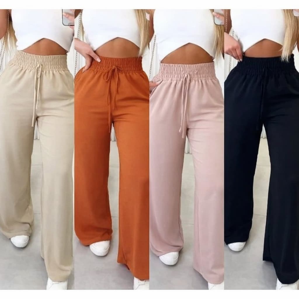 calça pantalona feminina