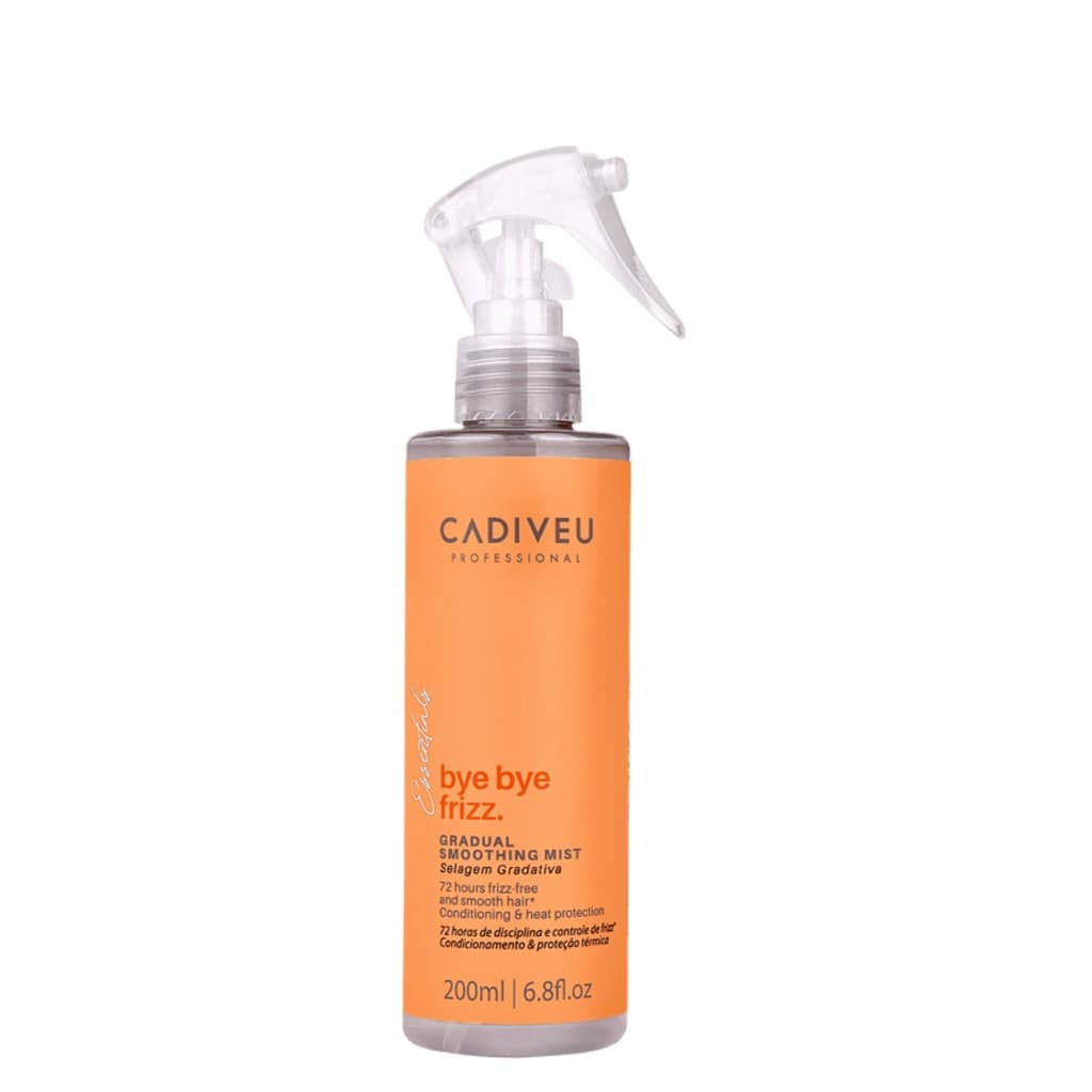 Cadiveu Professional Essentials Bye Bye Frizz Gradual Smoothing Mist - Spray Protetor Térmico 200ml