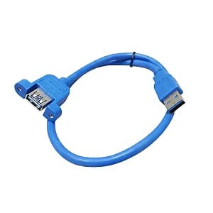Extensão USB 3.0 para Painel 50cm Fixação Parafuso