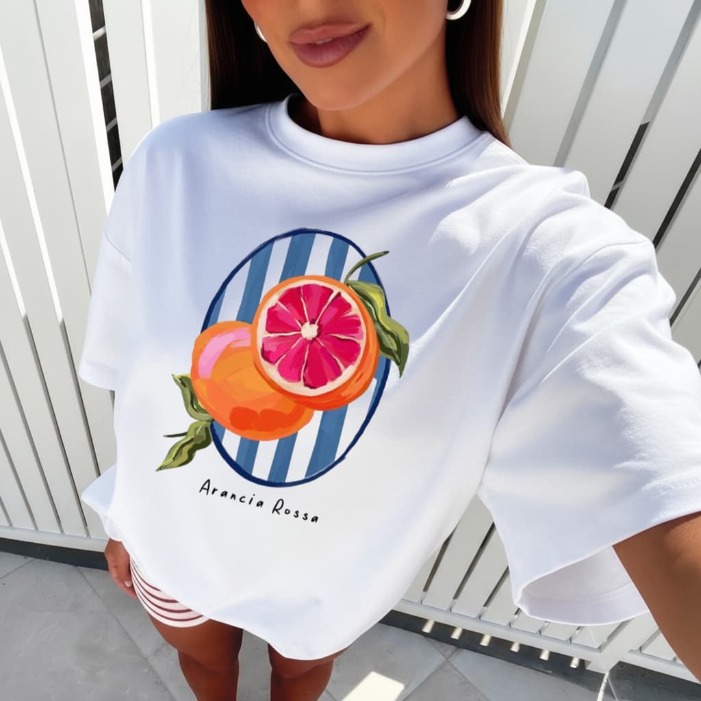 Camiseta Camisa blusa T-shirt Feminina 100% Algodão Moda Feminina Estilosas Confortavel - Tendencias