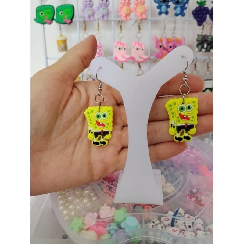 Brinco Bob Esponja Patrick Sandy Gary Plankton