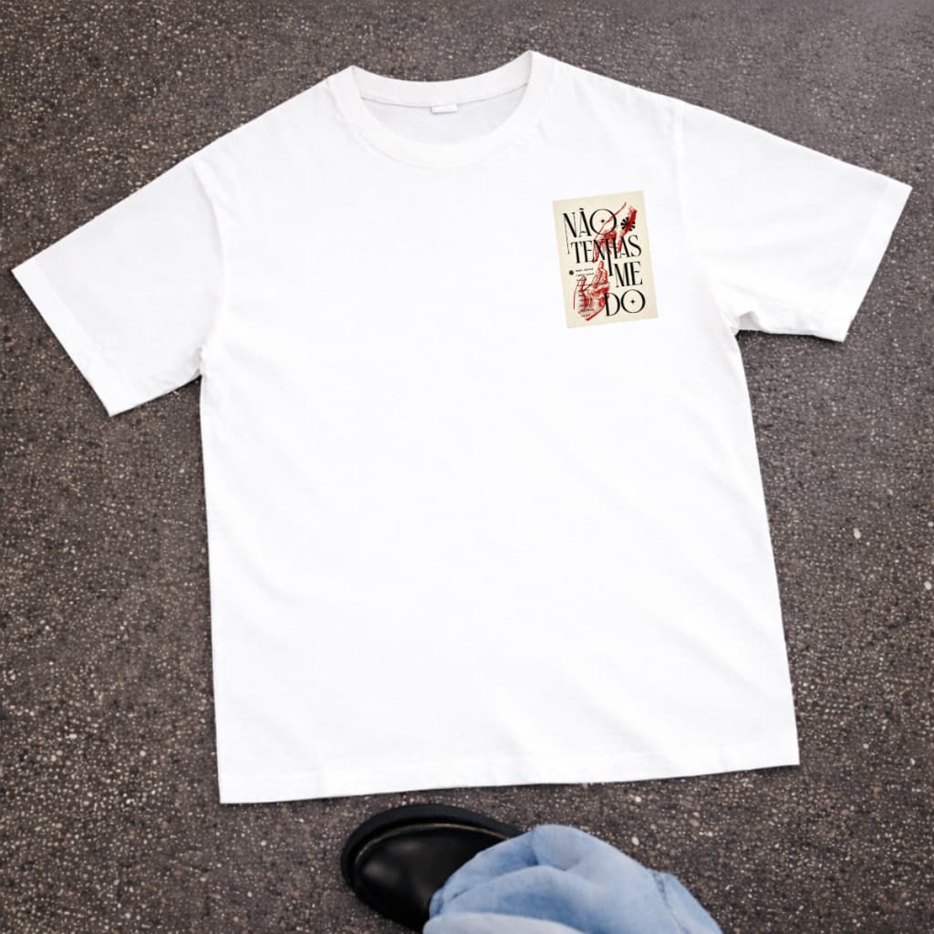 Camiseta Estampada Premium 100% Algodão Unissex Streetwear Conforto Alta Qualidade