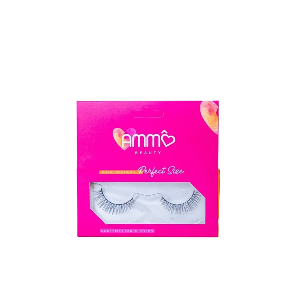 CILIOS POSTIÇOS AMMÔ BEAUTY PERFECT SIZE MODEL-AM0029-P2 1PAR