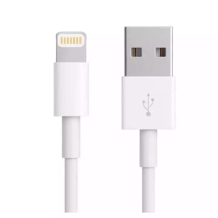 Cabo Lightning Kaidi KD-25A 1 Metro – 3A Carregamento Rápido, Reforçado, Alta Durabilidade, USB para iPhone