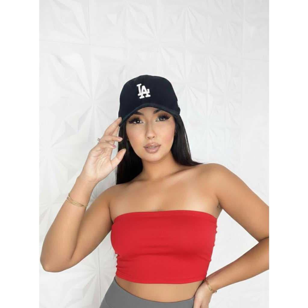 CROPPED  FEMININO TOMARA QUE CAIA  COM BOJO MODA BLOGUEIRA