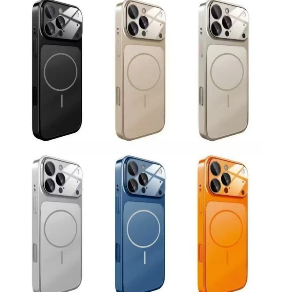 Capa capinha case transforma iPhone 17 Pro Max para 16 15 14 13 12 11 Câmera Magnetica Muda Designe 2026