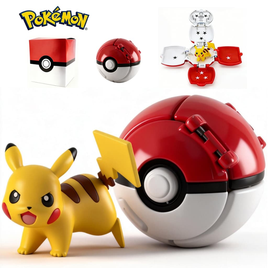Pokébola Colecionável Premium Abre e Fecha Produto de Alta Qualidade