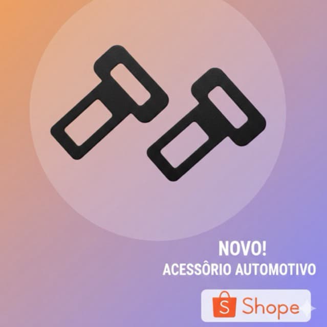 1Par clip Lingueta Fivela Cinto segurança elimina som sonoro