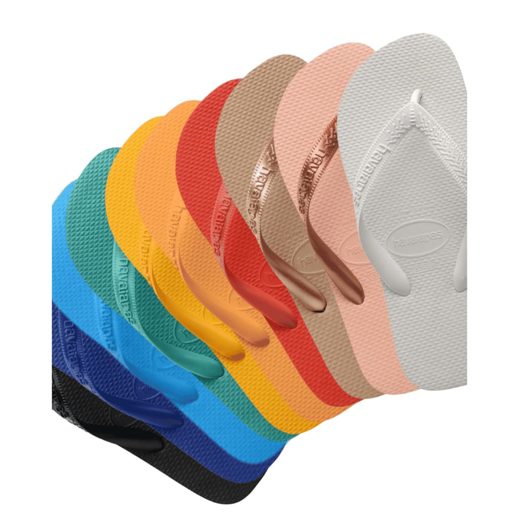 Chinelo Top 10 cores disponíveis